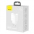 мережевий зарядний пристрій baseus compact quick (ccxj-b02) 1usb/18w/qc3.0 + 1type-c/20w/pd (білий) 