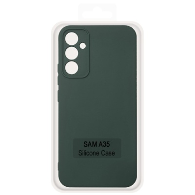 Купить чохол soft silicone case full для samsung a356 galaxy a35 5g (dark green) онлайн