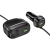 Розгалужувач прикурювача HOCO Z59A PD96W (1 роз'єм прикурювача/2USB/2Type-C/240W) (Чорний
