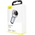 Автомобільний Зарядний Пристрій Baseus Digital (CCBX-0S) 2USB/24W (Silver)