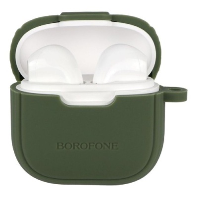 бездротові навушники (tws) borofone bw29 charm forest green 