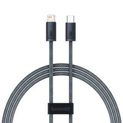 кабель baseus dynamic series type-c - lightning pd20w/1m (cald000016) (slate gray) 