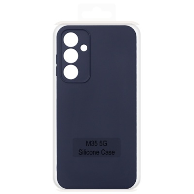 Купить чохол soft silicone case full для samsung m356 galaxy m35 5g (dark blue) онлайн
