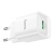 Мережевий Зарядний Пристрій Hoco C145A 1USB/18W/QC3.0 (Білий) мережевий зарядний пристрій hoco c145a 1usb/18w/qc3.0 (білий)