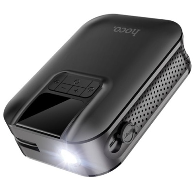 Автомобільний компресор Hoco S53 (Чорний)