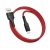 кабель ridea rc-m112 fila usb - microusb 3a/1m (червоно-чорний) 