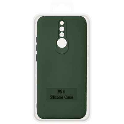 Купить чохол soft silicone case full для xiaomi redmi 8 (dark green) онлайн