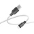 кабель ridea rc-ai21 airsiliconepro usb - type-c 3a/1m (біло-чорний) 