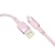 кабель ridea rc-cp43 colorpro usb - lightning 12w 1.2m (рожевий) 