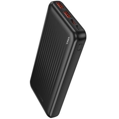 додаткова батарея power bank borofone bj80 clever 22.5w+pd20w 10000mah (чорний) 