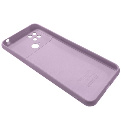 Купить силіконовий чохол soft silicone case для xiaomi poco c40 (гліцинія) онлайн