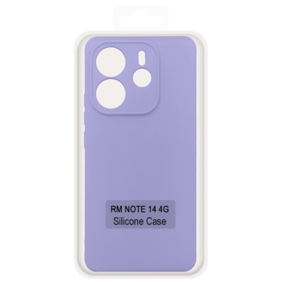 Купить чохол soft silicone case full для xiaomi redmi note 14 4g global (163.2/76.5/8.16mm) (linen blue/lilac) онлайн
