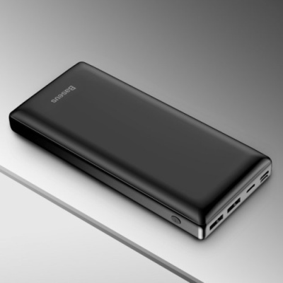 додаткова батарея power bank baseus mini ja 15w 30000mah black (ppjan-c01) 