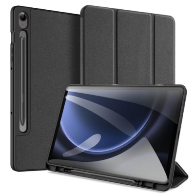 Купить чохол dux ducis domo для samsung tab s10 fe plus (x620/x626b) with s pen holder & auto sleep wake (black) онлайн