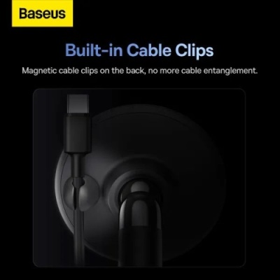 Автотримач Baseus C01 Magnetic Stick-on (black)