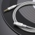 кабель aux hoco upa19 3.5mm(male) - type-c(male) 1m (сталевий) 