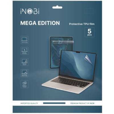 гідро-гель плівка для ноутбука inobi nex-012 / (матова) / 5шт. (430*310 мм)
