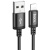 кабель hoco x89 wind usb - lightning 2.4a/2m (чорний) 