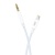 кабель aux xo nbr211a lightning(male) + 3.5(male) 1m (білий) 