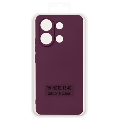 Купить чохол soft silicone case full для xiaomi redmi note 13 4g (maroon) онлайн