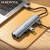 usb hub borofone dh16 6-в-1 type-c to hdmi+pd+usb3.0+usb2.0*2+rj45(l=0.15m) (сірий) 