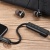 перехідник hoco ls6 tanco lightning - aux (3.5mm) (чорний) 