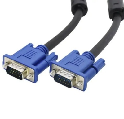 кабель vga - vga з фільтром 1,5m (чорний) 