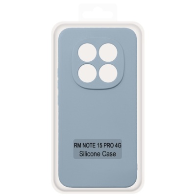 Купить чохол soft silicone case full для xiaomi redmi note 15 pro 4g (163.22/76.29/7.96) (світло-синій) онлайн