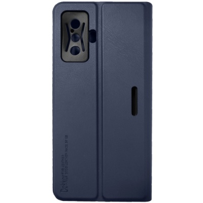 Купить чохол-книжка elastic для xiaomi poco f4 gt 4g/5g (темно-синій) онлайн