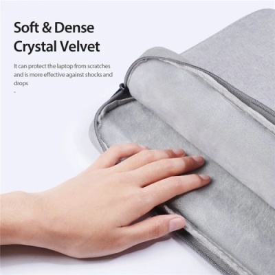 сумка для ноутбука dux ducis lbtd multi-pocket handbag for 15.5"-16" (light grey) 