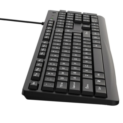 клавіатура провідна + миша xo kb-03 (чорний) 