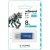 usb флеш-накопичувач wibrand 8gb cougar (синій) 