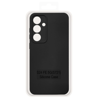 Купить чохол soft silicone case full для samsung s721 galaxy s24 fe (black) онлайн