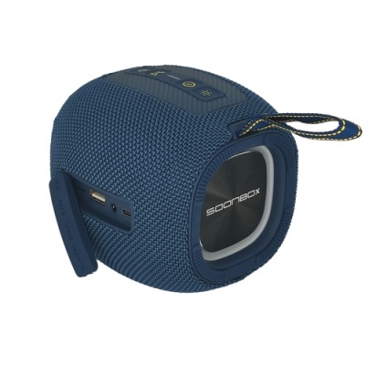 портативна колонка soonbox s6900 with led (блакитний) 