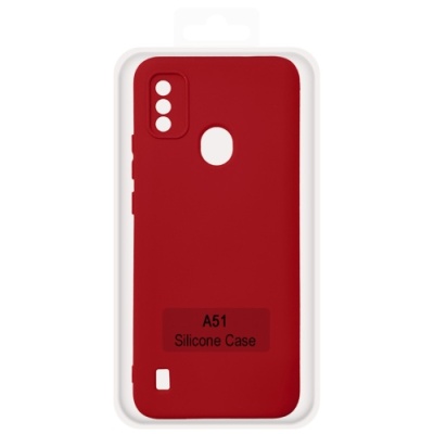 Купить чохол soft silicone case full для zte a51 (red) онлайн