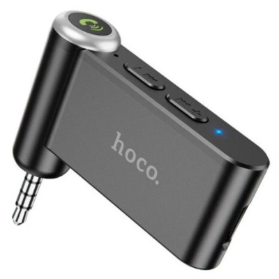 Bluetooth аудіо ресівер Hoco E58 (Чорний)