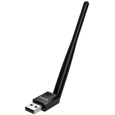 usb wifi адаптер hoco hi37 wifi4 (чорний) 