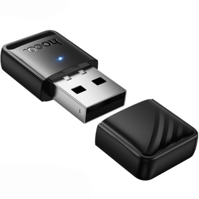 bluetooth-адаптер hoco ua42 usb bt 5.4 (чорний) 
