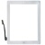 скло тачскріна для apple ipad 3 (a1403/a1416/a1430) з білою кнопкою home