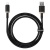 кабель baseus dura series fast charging usb - lightning 2.4a/1m (p10377801u01-00) (black/gold) 