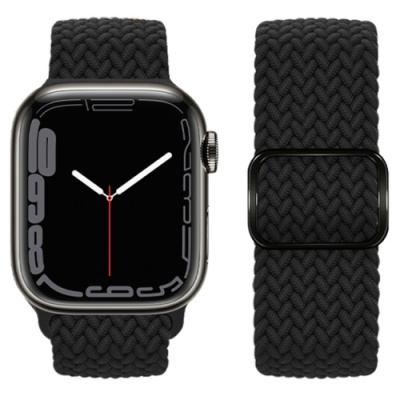 ремінець hoco wa05 для apple watch 1-11/ultra (42/44/45/49mm) (чорний) 