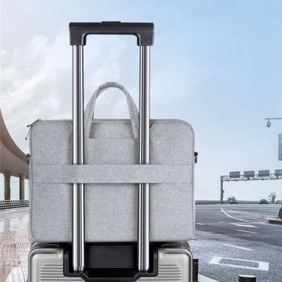 сумка для ноутбука dux ducis lbjb shoulder bag for 15.5"-16" (light grey) 