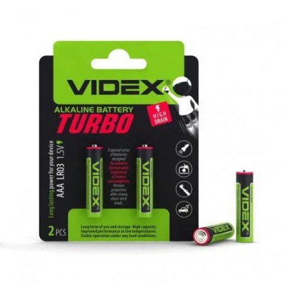 батарейка videx turbo lr3 