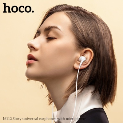 навушники hoco m112 (білий) 