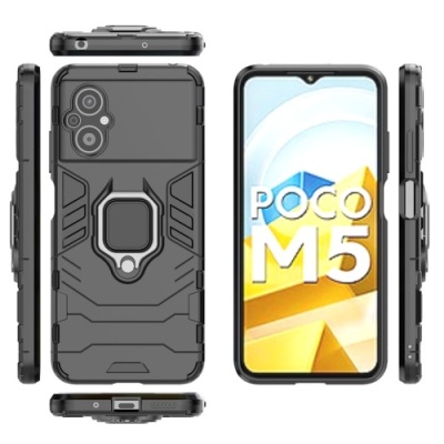 Купить чохол-накладка armor magnet для xiaomi poco m5 - black онлайн