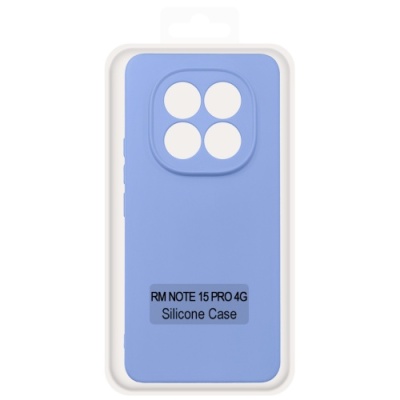 Купить чохол soft silicone case full для xiaomi redmi note 15 pro 4g (163.22/76.29/7.96) (linen blue/lilac) онлайн