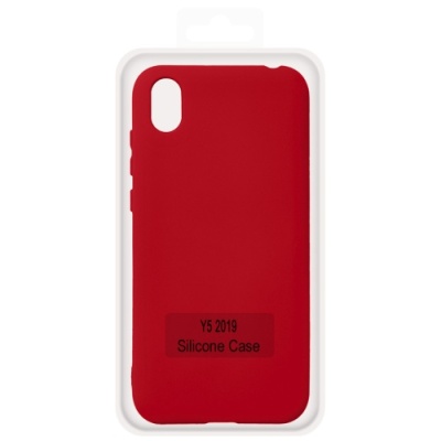 Купить чохол soft silicone case full для huawei y5 2019 (red) онлайн