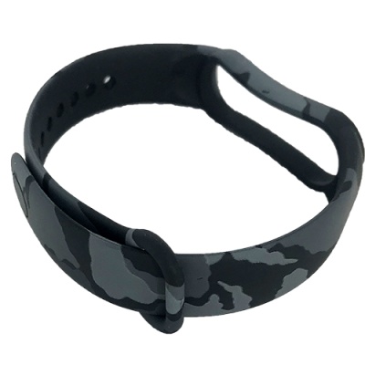 ремінець для xiaomi mi band 5/6/7 (military) grey 
