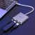 перехідник hoco hb14 type-c to usb3.0+hdmi+pd (сталевий) 