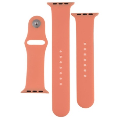 ремінець для apple watch band silicone two-piece 42/44/45/49 mm (52, waterlemon) 